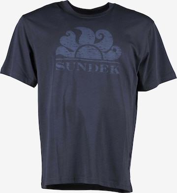T-Shirt 'Simeon' Sundek en bleu : devant
