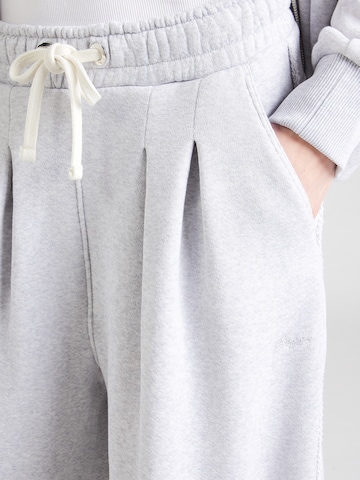 pelēks BOSS Platas staras Klasiskas bikses 'C_Elenyx'