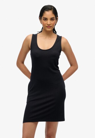 Superdry Summer dress in Black: front