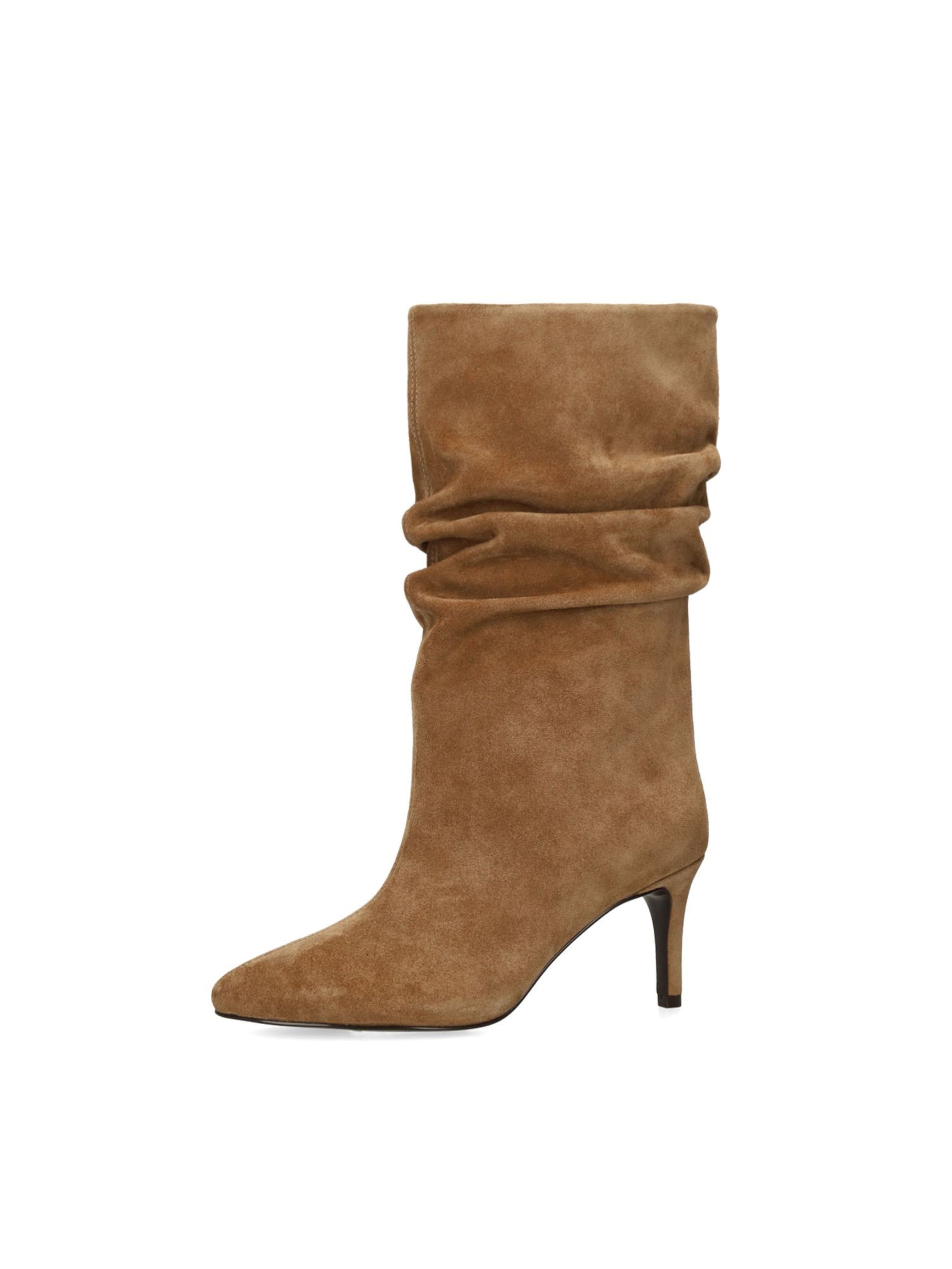 SACHA Bottines en 36 en beige, Vue avec produit