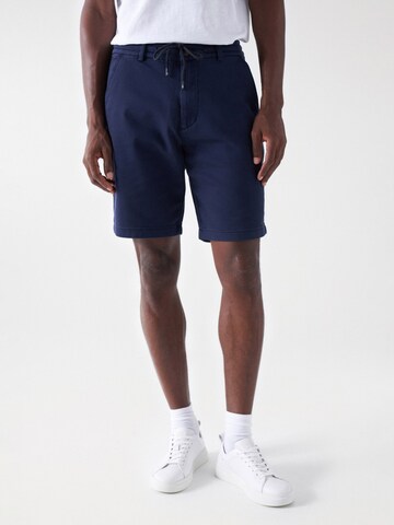 Salsa Jeans Zwemshorts 'Regular' in Blauw: voorkant