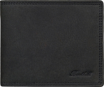 Benthill Wallet in Black: front