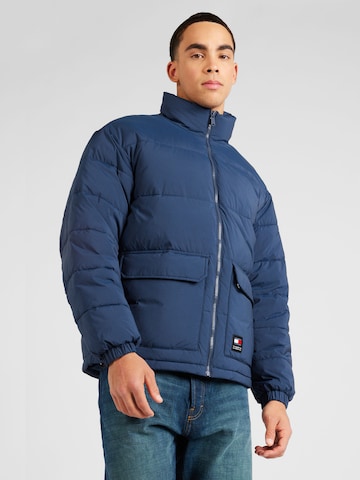 Tommy Jeans Winterjacke in Blau: predná strana