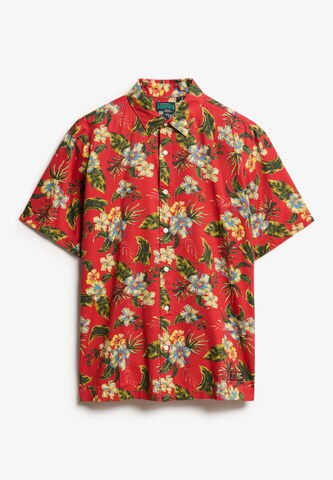Superdry Overhemd in Rood: voorkant