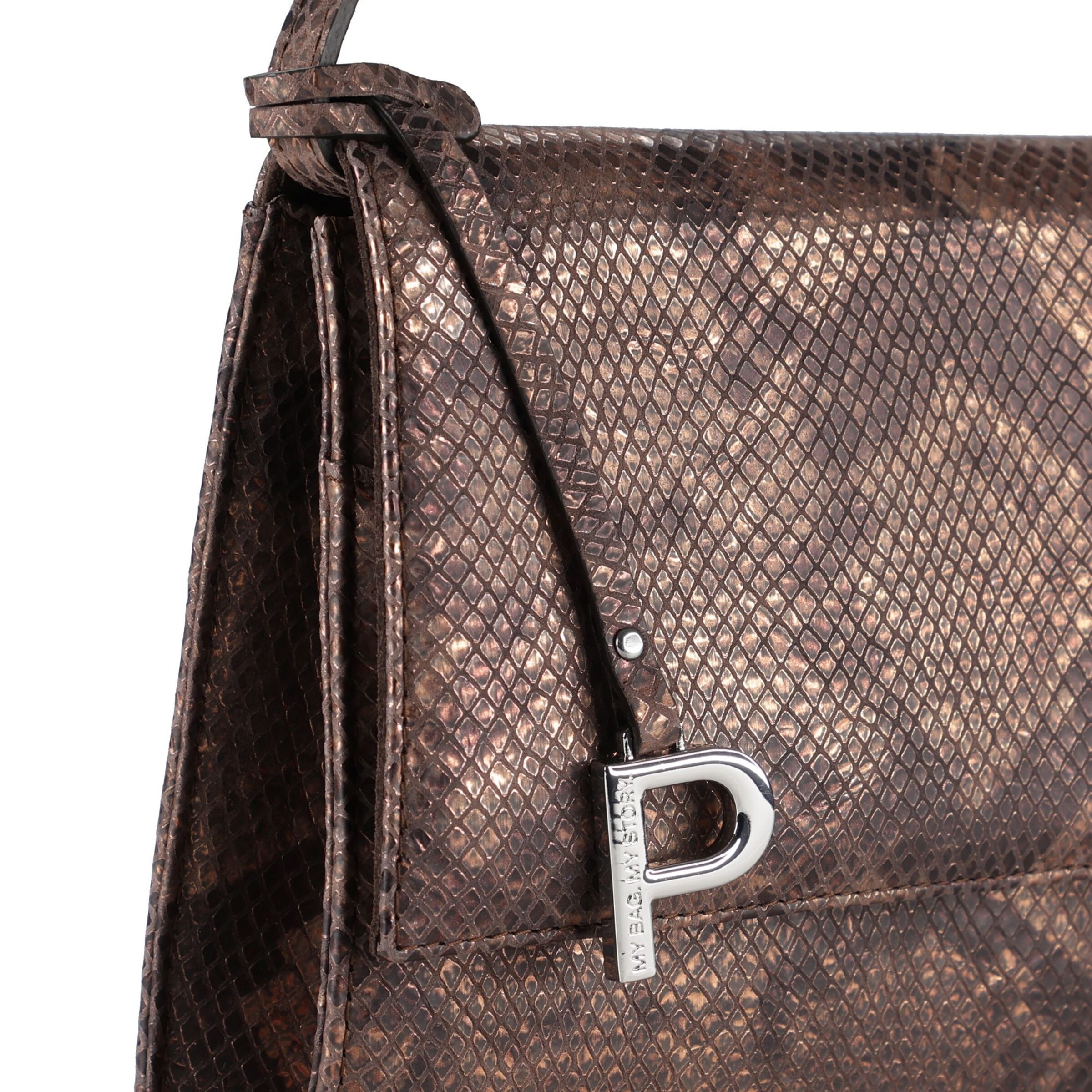 Picard Shoulder Bag 'Auguri' in Bronze