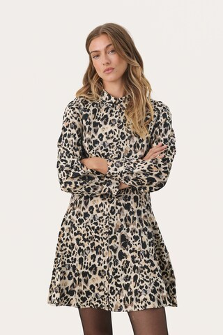 Part Two Blousejurk 'Esilya' in Beige: voorkant
