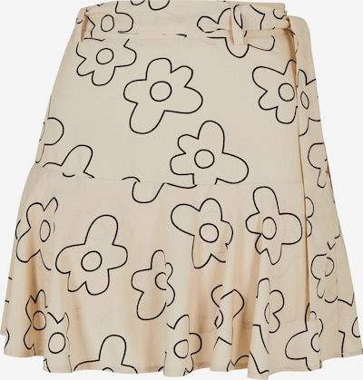 Urban Classics Falda en beige / negro, Vista del producto