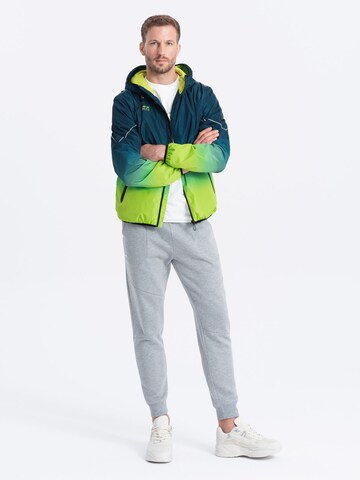Veste mi-saison 'OM-JANP-0105' Ombre en bleu