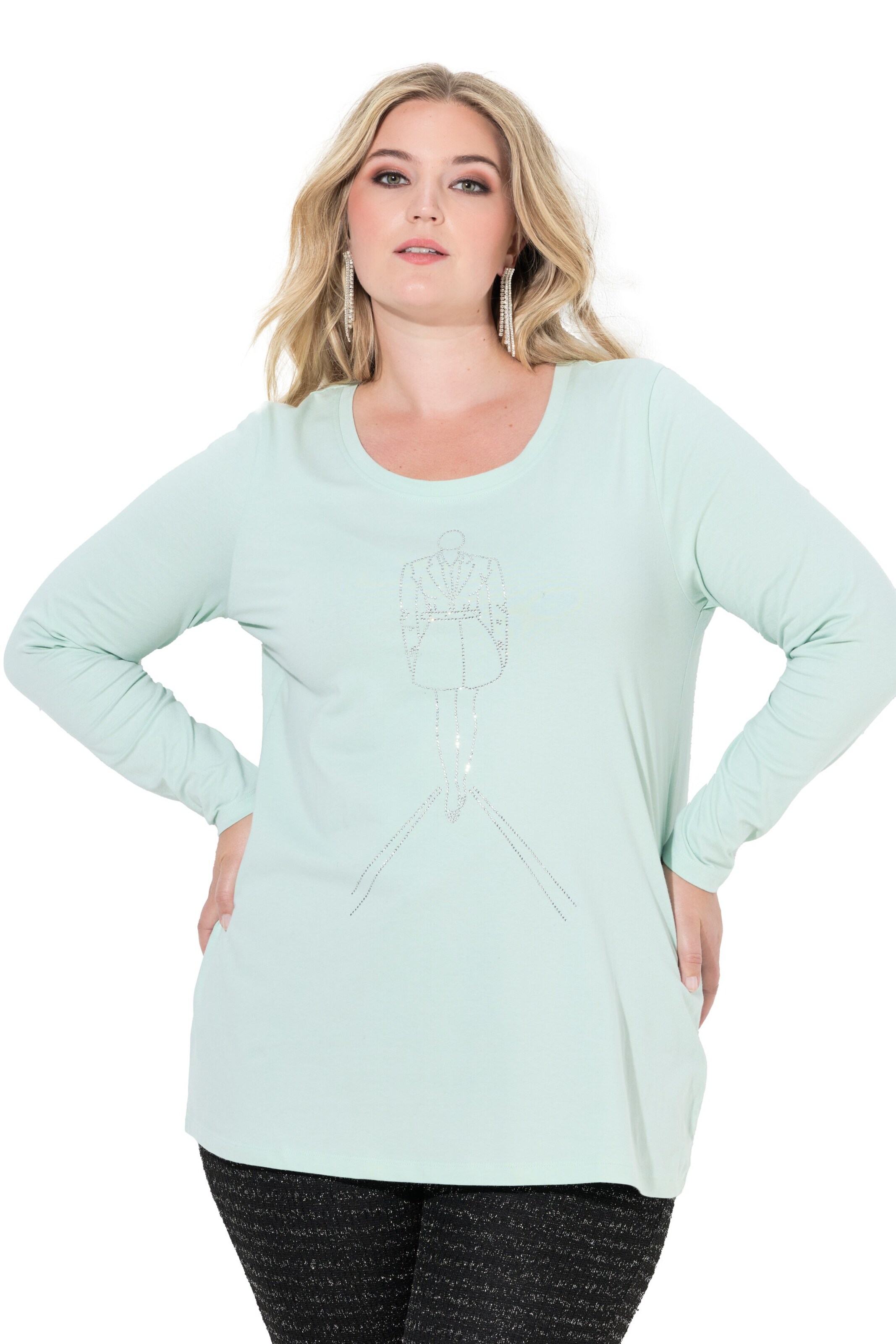 MIAMODA Shirt in Grün: Vorderseite