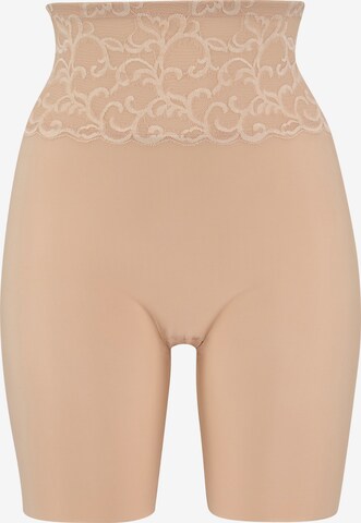 Pantalon modelant LASCANA en beige : devant