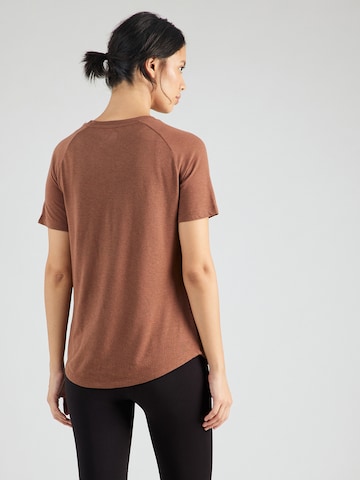 Hummel Performance shirt 'Vanja' in Brown