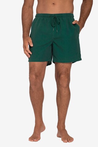 Shorts de bain JAY-PI en vert : devant