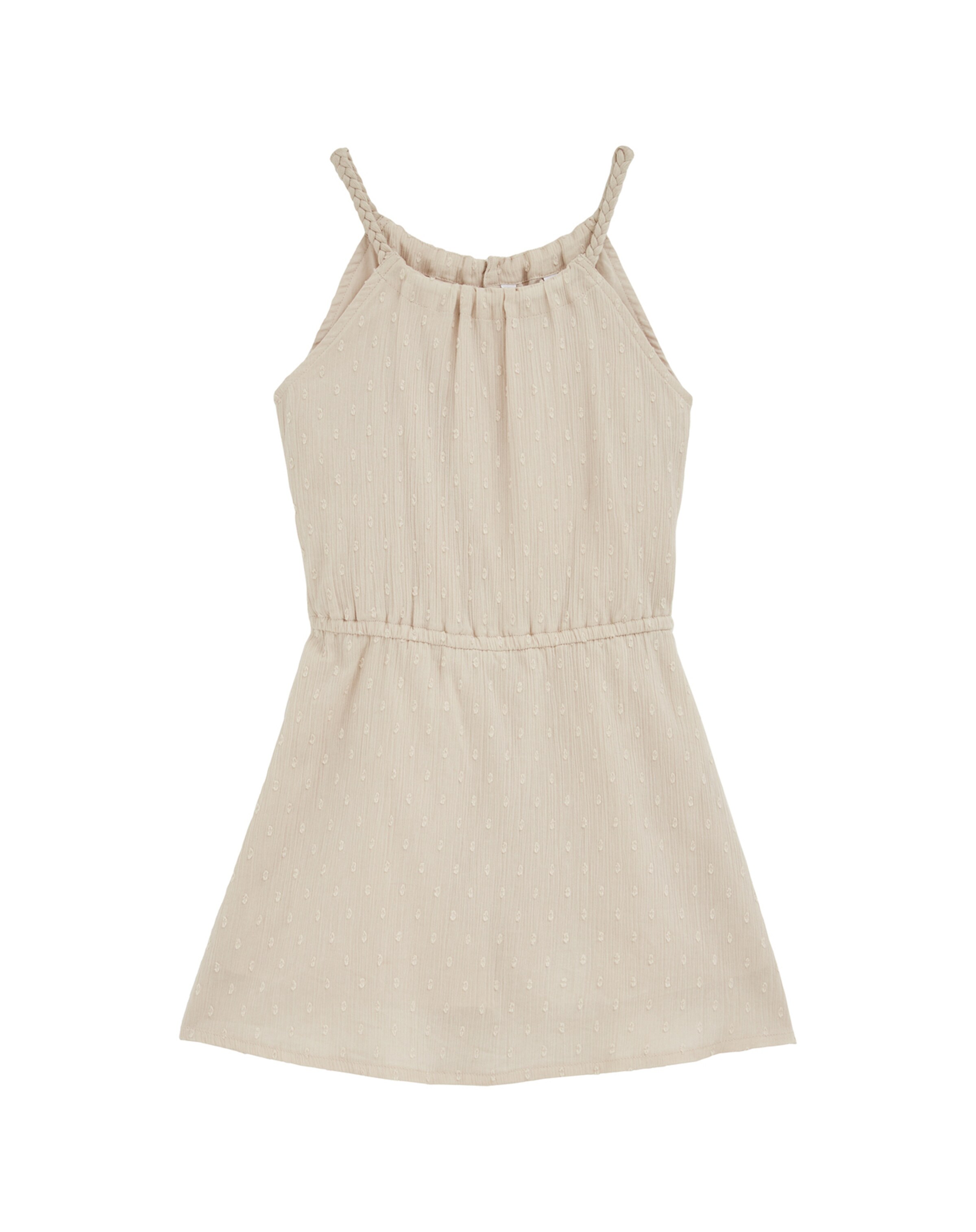 Abito di WE Fashion in beige: frontale