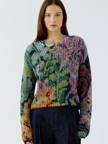 OUI Pullover in Mischfarben: Vorderseite