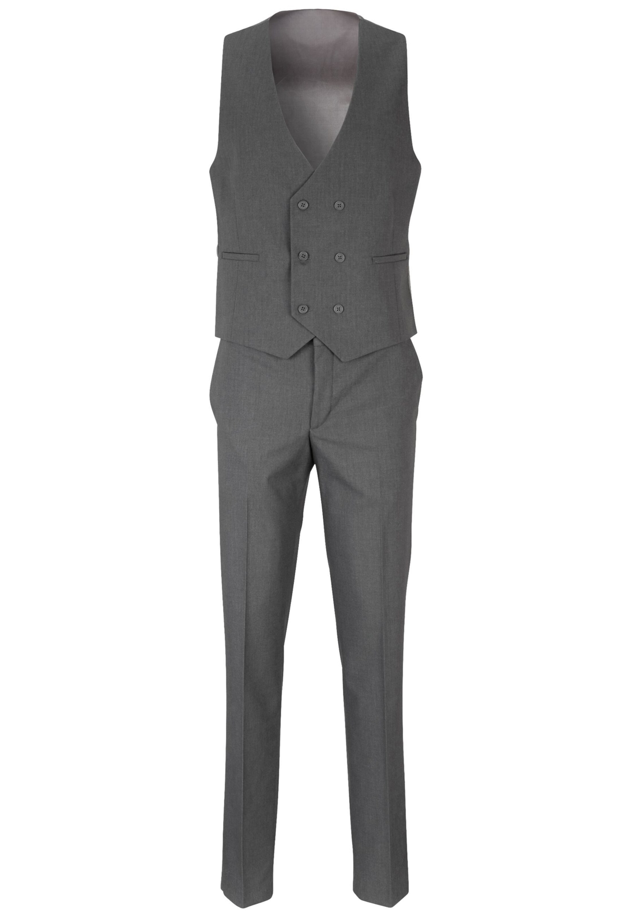 Steffen Klein Slimfit Pak in Grijs