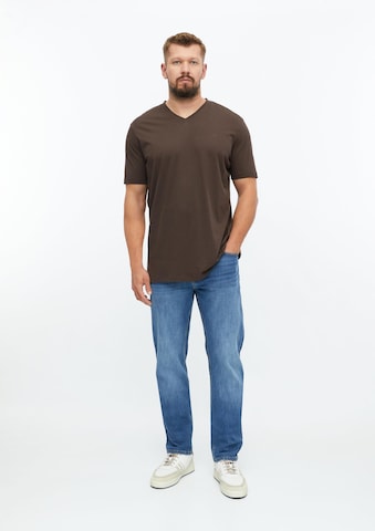s.Oliver Men Big Sizes T-Shirt in Braun