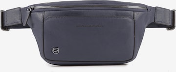 Piquadro Fanny Pack in Blue: front