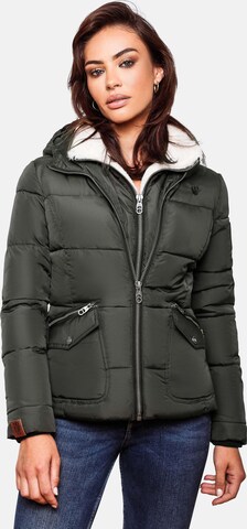 NAVAHOO Zimná bunda 'Megan' - Sivá