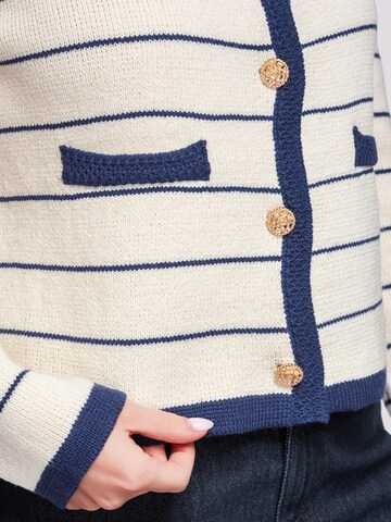 Ombre Knit cardigan in Blue