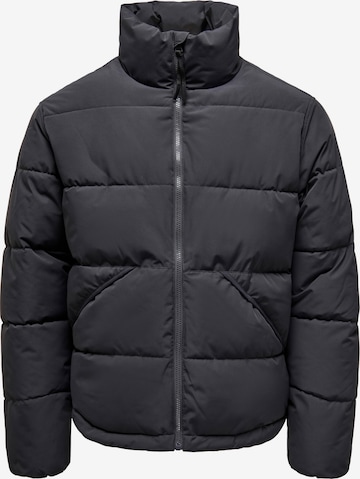 Only & Sons Зимняя куртка 'ONSPACK' в Серый: спереди