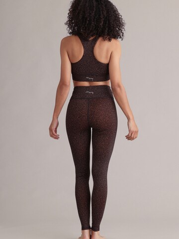 Hey Honey - Skinny Leggings en naranja