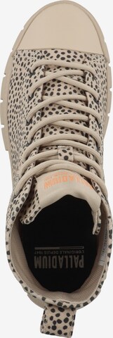 Palladium Lace-Up Ankle Boots 'Revolt Safari' in Beige