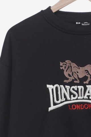 LONSDALE Sweater M in Schwarz