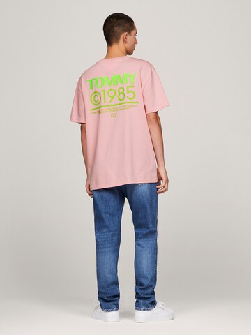 T-Shirt '1985 Collection' Tommy Jeans en rose