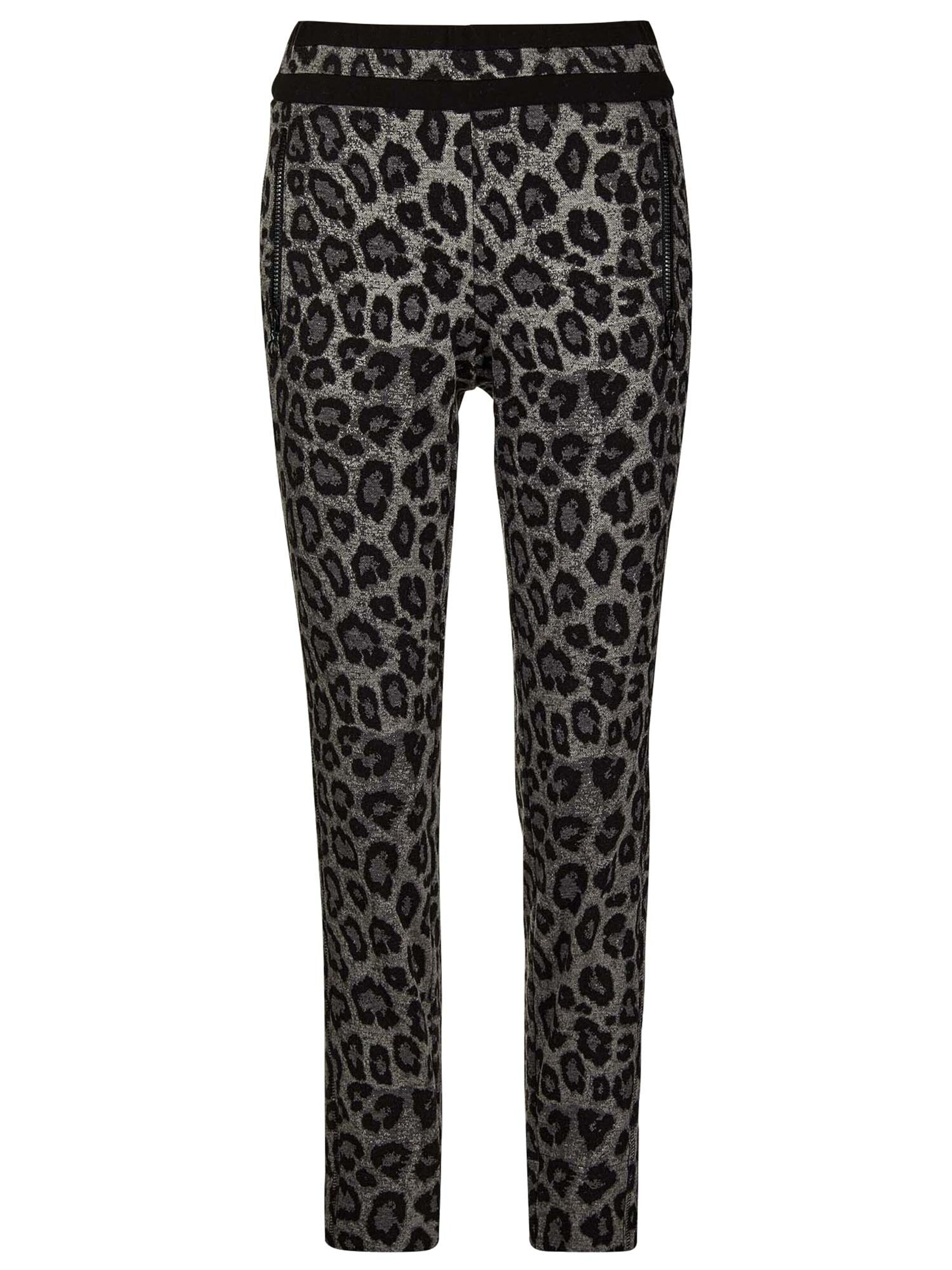 MADELEINE Trousers in Grey / Black, Item view