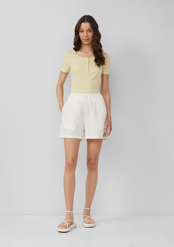 T-shirt QS en jaune