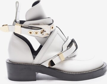 Balenciaga Dress Boots in 38 in White: front