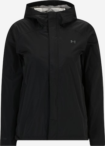 UNDER ARMOUR Спортивная куртка в Черный: спереди