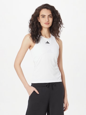 ADIDAS PERFORMANCE Sports Top 'Club ' in White: front