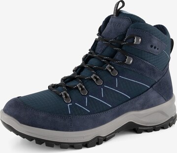 Travelin Boots 'Svendborg ' in Blauw: voorkant