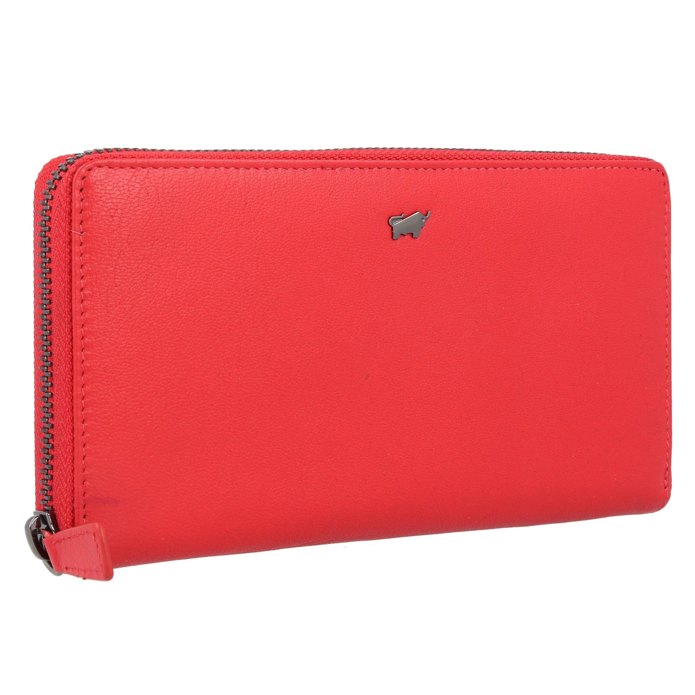 Braun Büffel Wallet 'Anna' in Red