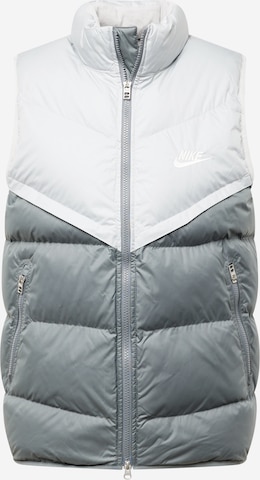 Nike Sportswear Bodywarmer in Grijs: voorkant