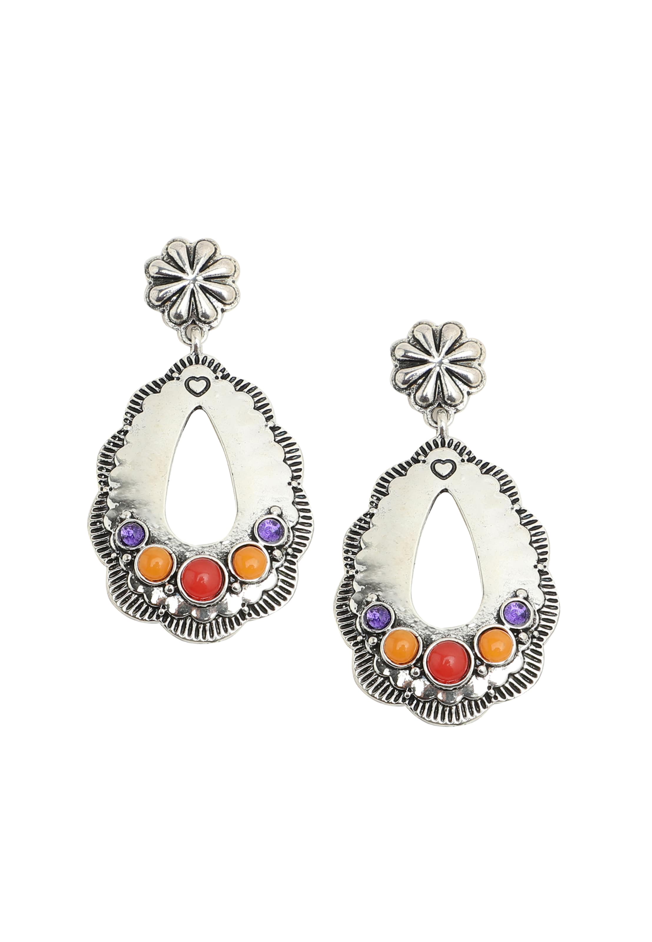 SOHI Серьги 'Bettie' в Смешанный: спереди