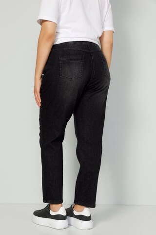 MIAMODA Regular Jeans in Black