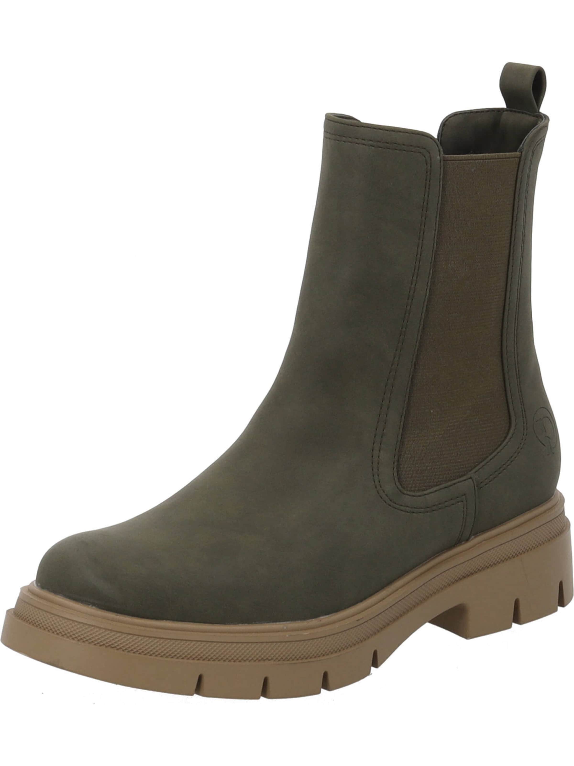 Chelsea Boots 'Midon' Palado en vert : devant