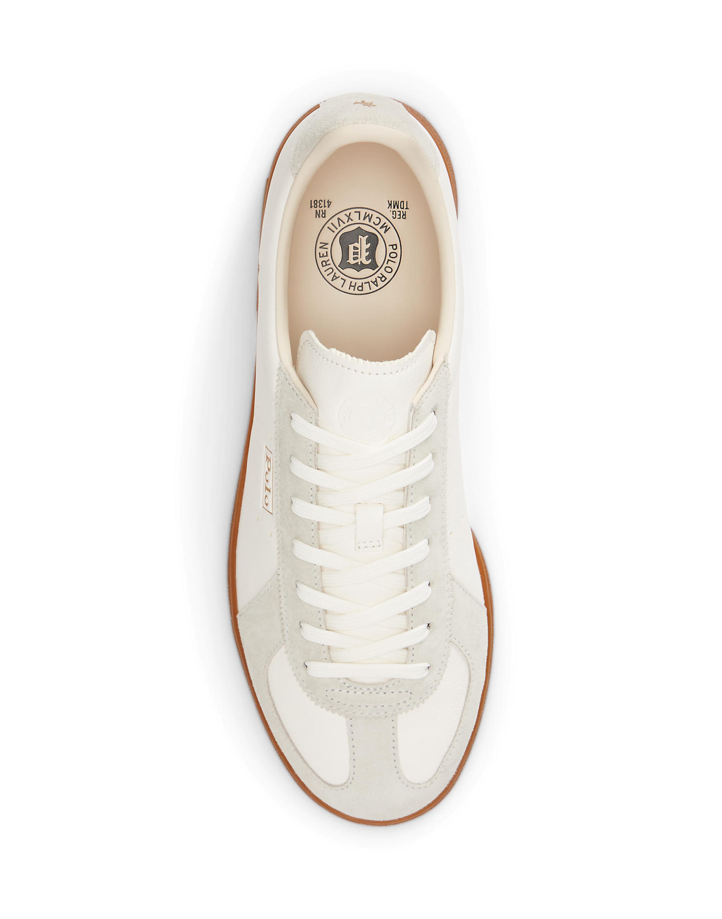 Polo Ralph Lauren Sneaker low 'BEFOR MILT' i hvid