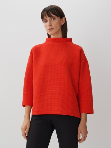 Someday Sweatshirt 'Uruby' in Rot: predná strana