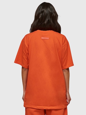 THE ODDS T-Shirt 'Regular Fit T-Shirt/ alphabet' in Orange