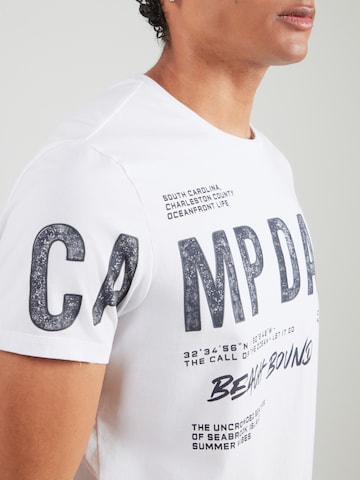 CAMP DAVID Koszulka w kolorze biały