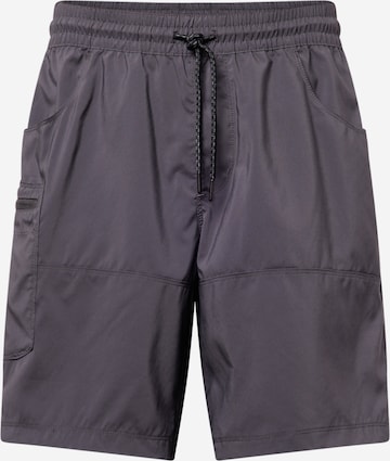 Regular Pantalon outdoor COLUMBIA en gris : devant