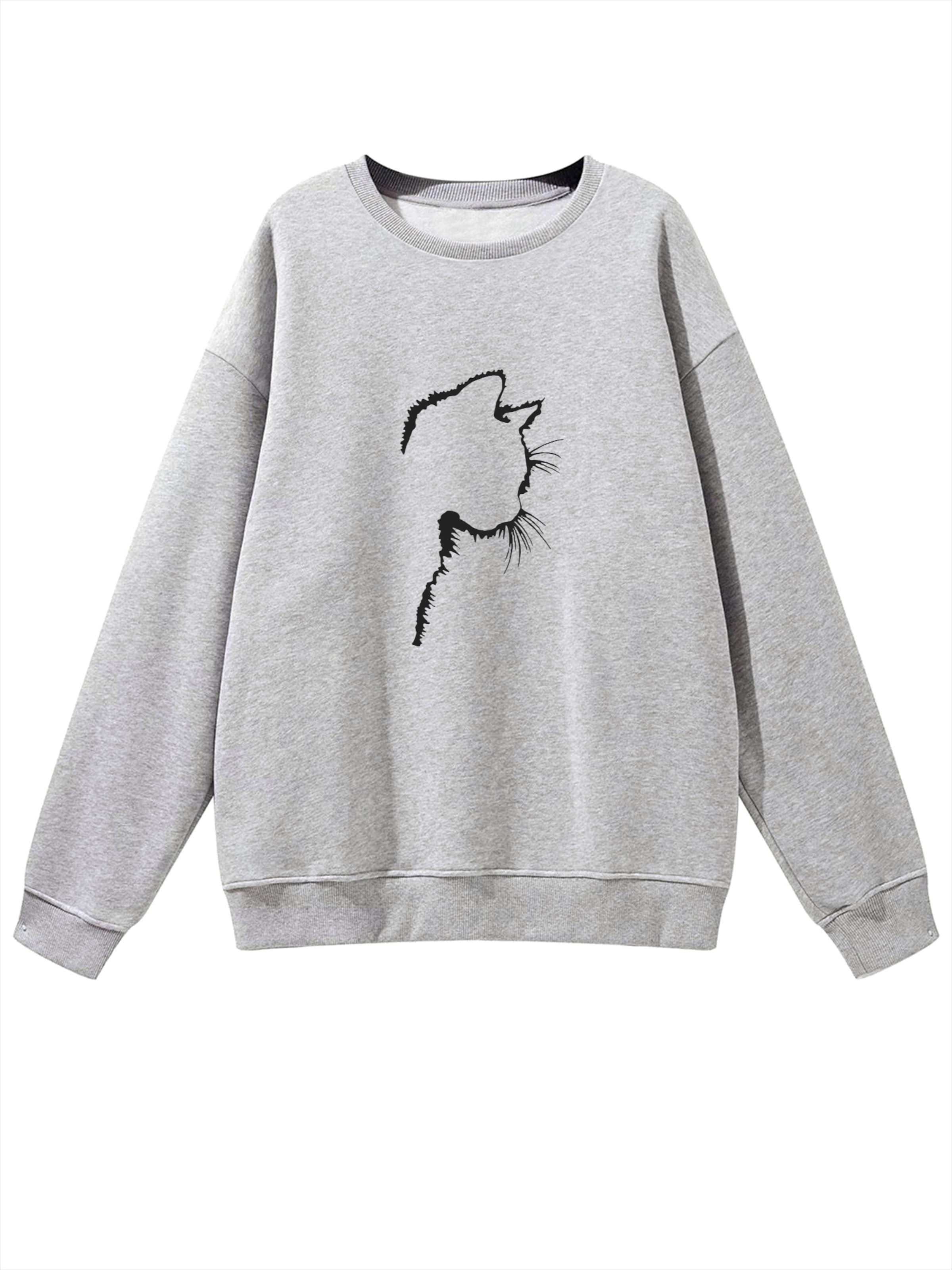 GORHEY Sweatshirt i grå: framsida