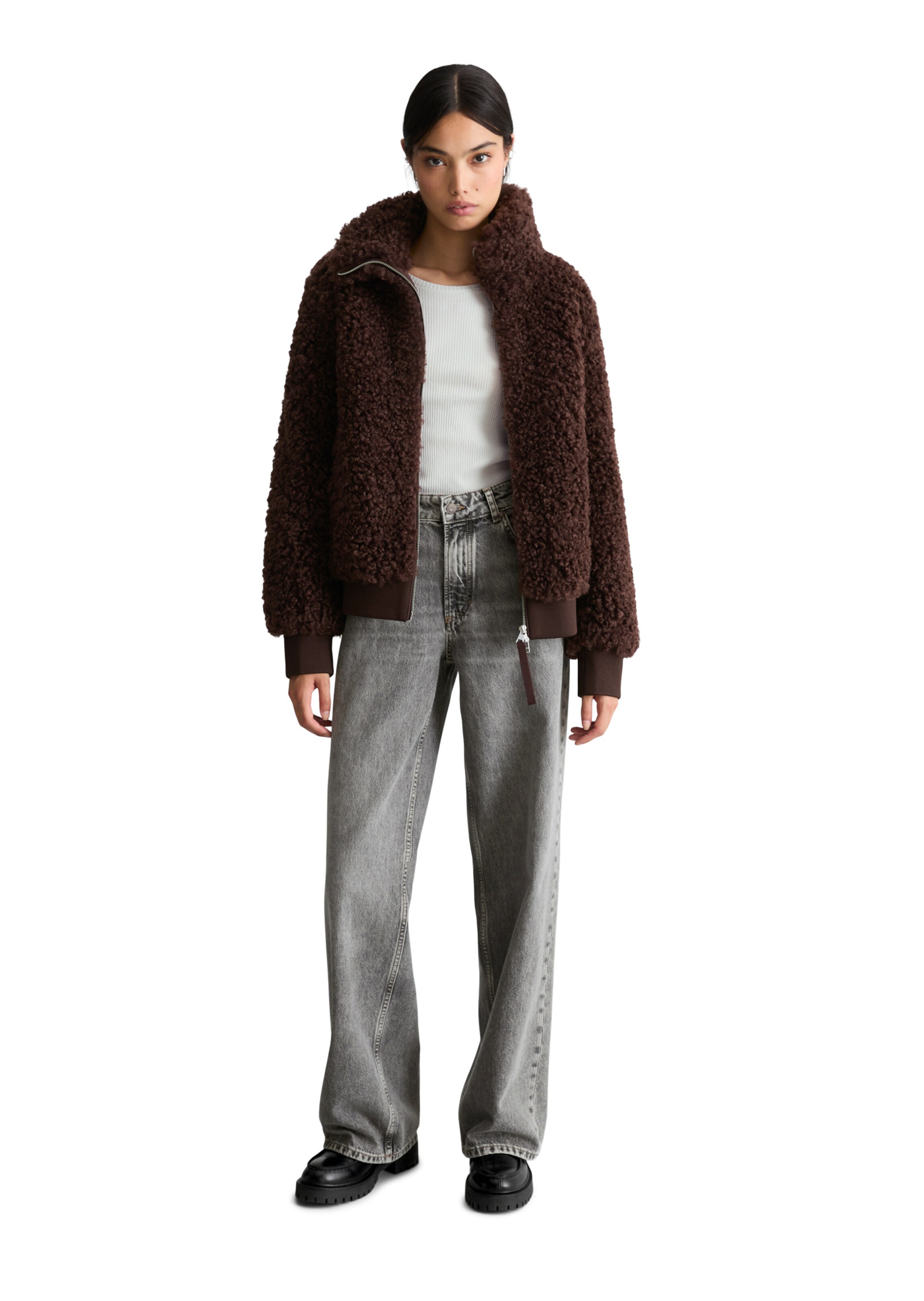 Marc O'Polo DENIM Between-Season Jacket in Brown