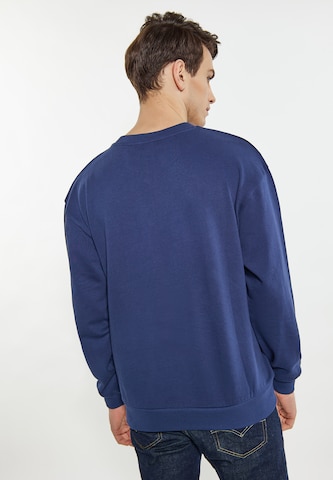 Sweat-shirt MO en bleu