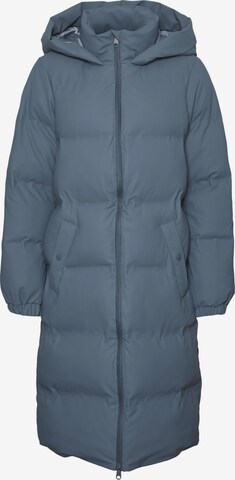 Manteau d’hiver 'NOE' Vero Moda Curve en bleu : devant