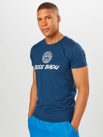 BIDI BADU Funkční tričko 'Vuyo' – modrá: přední strana