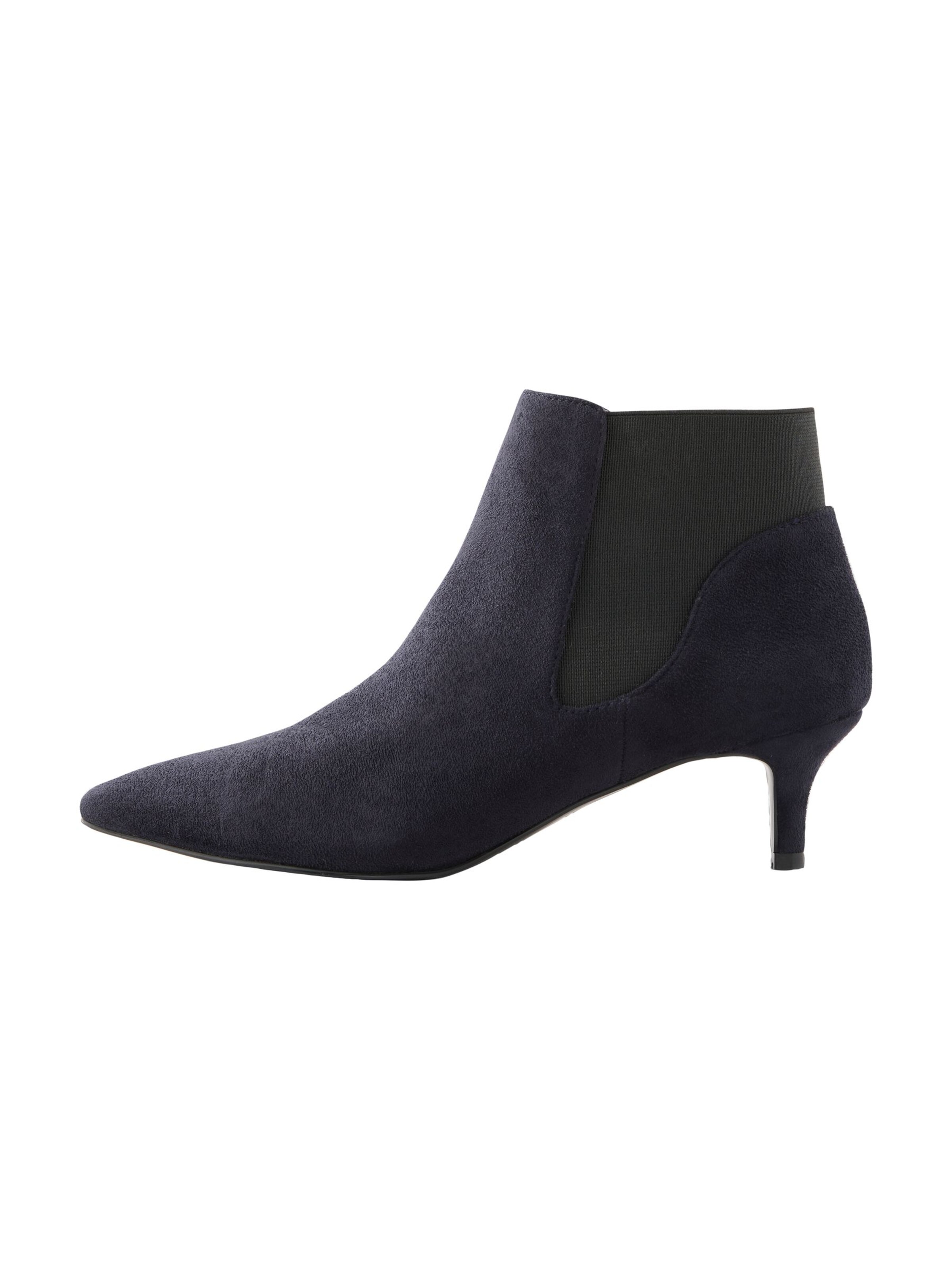 love & roses - Botas chelsea em azul: frente